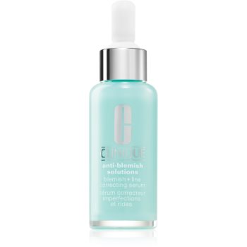 Clinique Anti-Blemish Solutions™ Anti-blemish + Line Correcting Serum ser pentru uniformizare pentru ten acneic - imagine 2